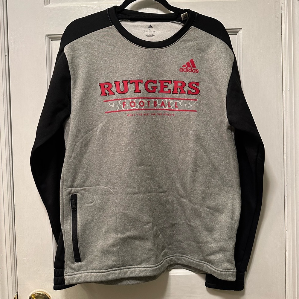 Adidas Rutgers Football Crewneck